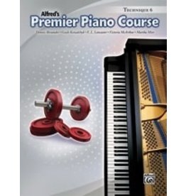 Alfred Music Premier Piano Course: Technique Book 6