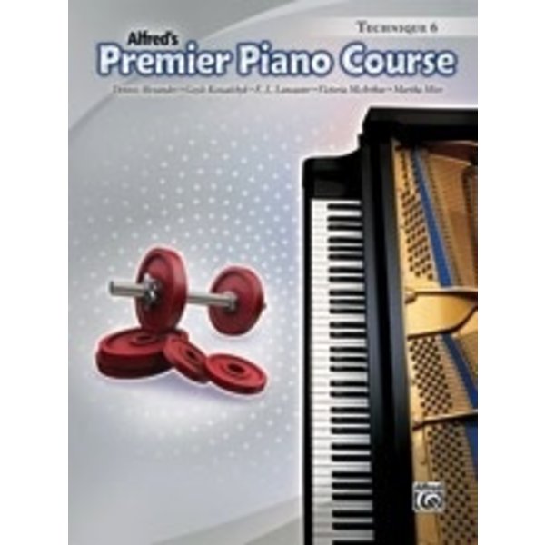Alfred Music Premier Piano Course: Technique Book 6
