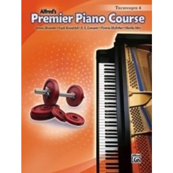 Alfred Music Premier Piano Course: Technique Book 4