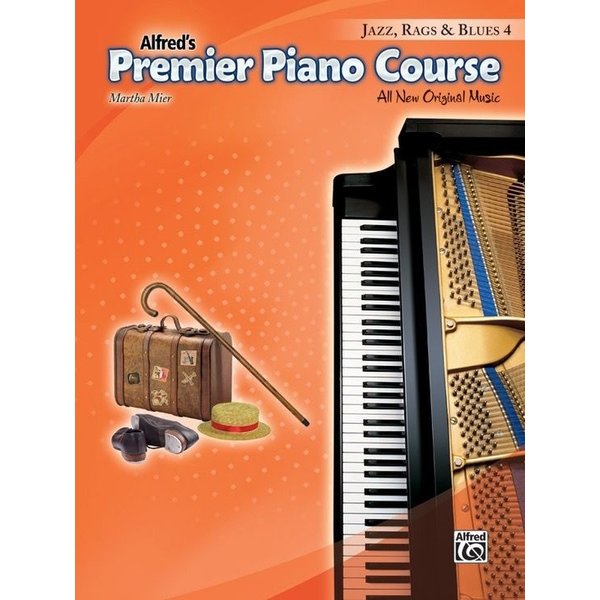 Alfred Music Premier Piano Course: Jazz, Rags & Blues Book 4