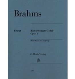 Henle Urtext Editions Brahms - Klaviersonate C-dur Opus 1