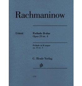 Henle Urtext Editions Rachmaninow - Prélude D-dur - Opus 23 Nr. 4