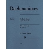 Henle Urtext Editions Rachmaninow - Prélude G-dur - Opus 32 Nr. 5