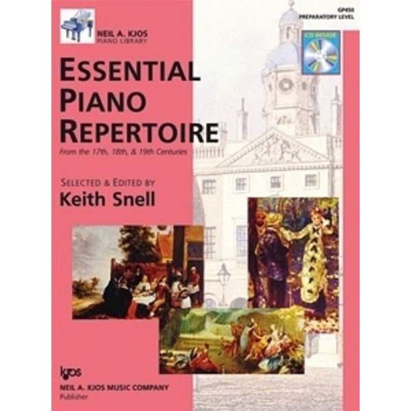 Kjos Snell - Essential Piano Repertoire, Preparatory