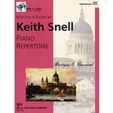 Kjos Keith Snell Piano Repertoire: Baroque & Classical, Preparatory