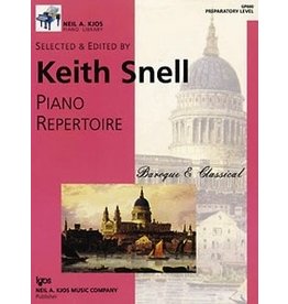 Kjos Keith Snell Piano Repertoire: Baroque & Classical, Preparatory
