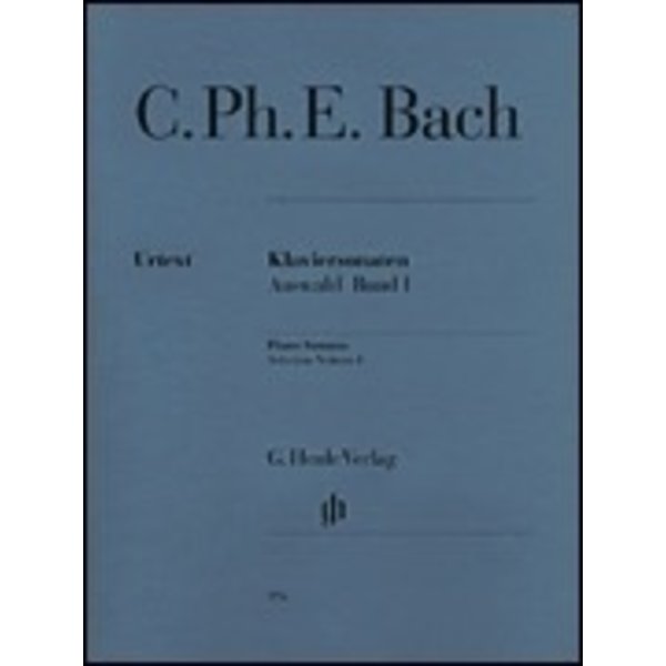 Henle Urtext Editions C. Ph. E. Bach - Selected Piano Sonatas - Volume I