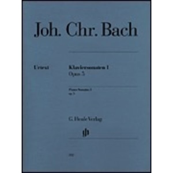 Henle Urtext Editions Joh. Chr. Bach - Piano Sonatas - Volume I, Op. 5