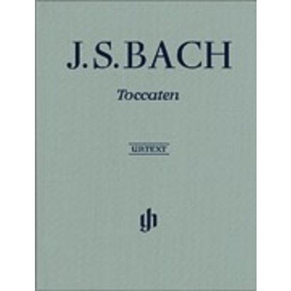 Henle Urtext Editions Bach - Toccatas BWV 910-916 Hardcover w/ fingering