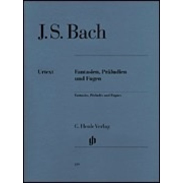 Henle Urtext Editions J.S. Bach - Fantasies, Preludes and Fugues