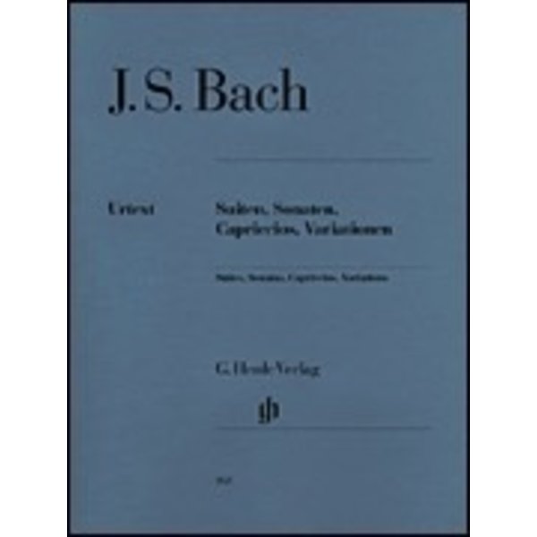 Henle Urtext Editions J.S. Bach - Suites, Sonatas, Capriccios, Variations