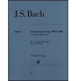 Henle Urtext Editions Art of the Fugue BWV 1080
