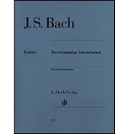 Henle Urtext Editions J.S. Bach - Two Part Inventions BWV 772-786