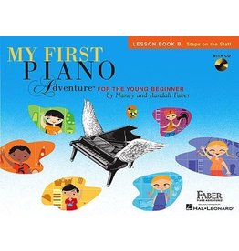 Faber Piano Adventures My First Piano Adventure - Lesson Book B with CD (NFMC)