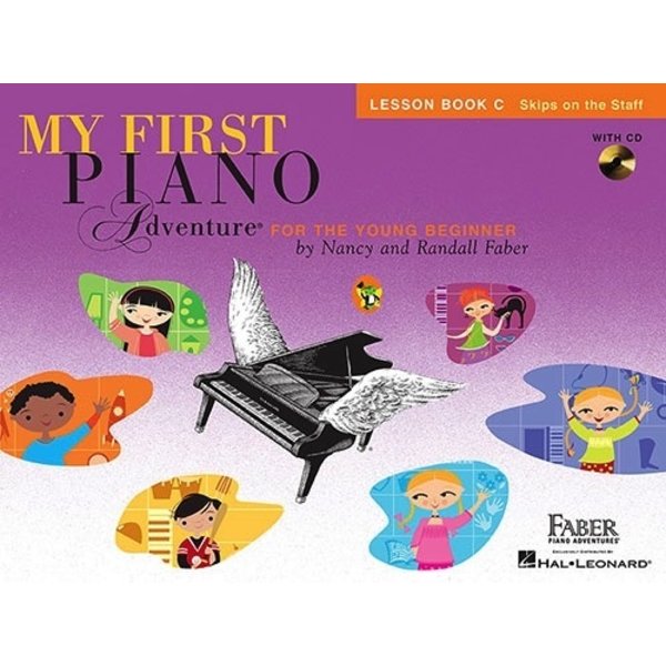 Faber Piano Adventures My First Piano Adventure - Lesson Book C with CD (NFMC)