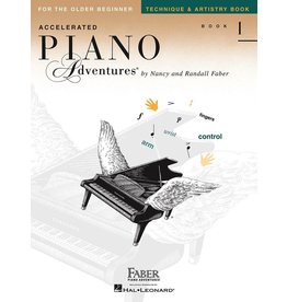Faber Piano Adventures Accelerated Piano Adventures - Technique & Artistry Book 1
