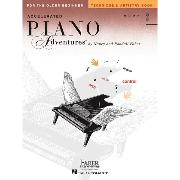 Faber Piano Adventures Accelerated Piano Adventures - Technique & Artistry Book 2