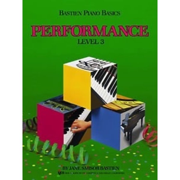 BASTIEN PIANO BASICS, LEVEL 3, PERFORMANCE