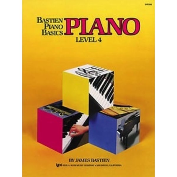 BASTIEN PIANO BASICS, LEVEL 4, PIANO