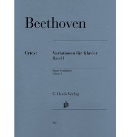 Henle Urtext Editions Beethoven - Variations for Piano - Volume I