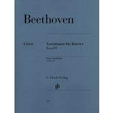 Henle Urtext Editions Beethoven - Variations for Piano - Volume II