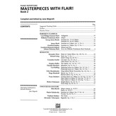 Alfred Music Masterpieces with Flair!, Book 2