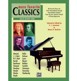 Alfred Music More Favorite Classics: Solo, Book 1