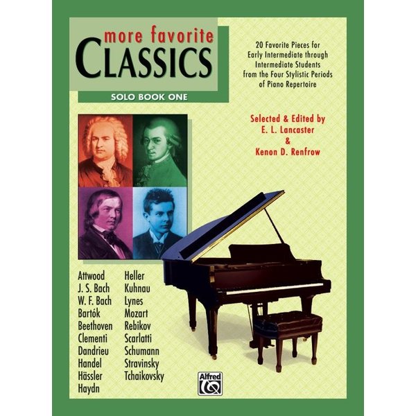 Alfred Music More Favorite Classics: Solo, Book 1