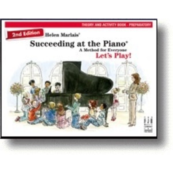 FJH 2nd Edition Succeeding at the Piano, Theory and Activity Book - Preparatory