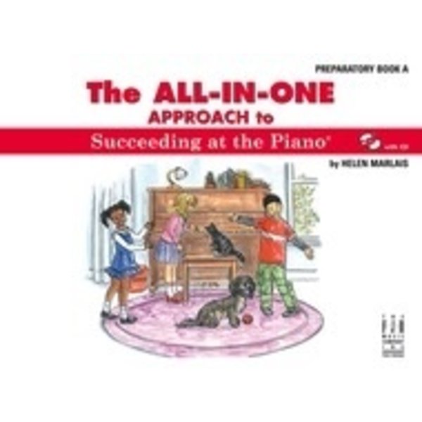 FJH The All-In-One Approach to Succeeding at the Piano - Preparatory Book A (CD)