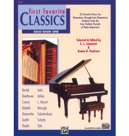Alfred Music First Favorite Classics: Solo, Book 1