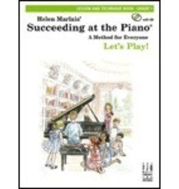 FJH Succeeding at the Piano, Lesson and Technique Book - Grade 1 (with CD)