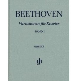 Henle Urtext Editions Beethoven - Variations for Piano - Volume I Hardcover