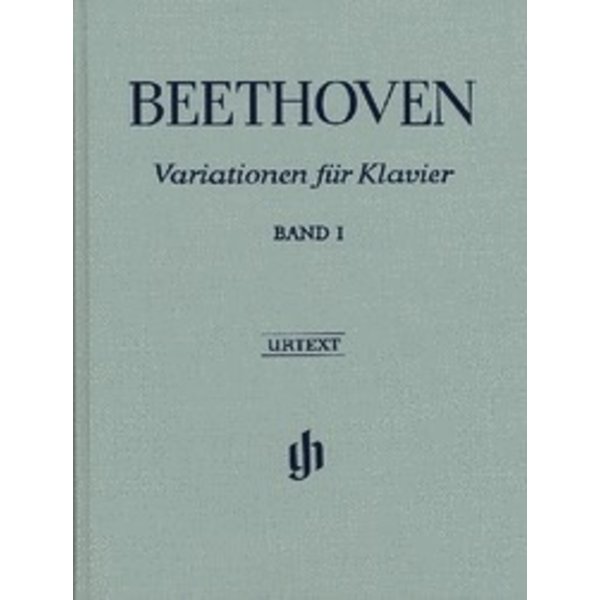 Henle Urtext Editions Beethoven - Variations for Piano - Volume I Hardcover