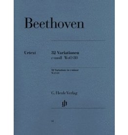 Henle Urtext Editions Beethoven - 32 Variations C Minor WoO 80
