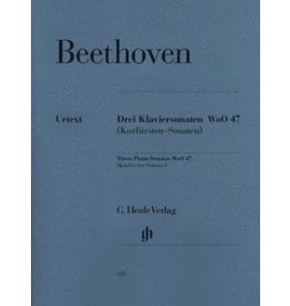 Henle Urtext Editions Beethoven - 3 Piano Sonatas WoO 47