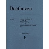 Henle Urtext Editions Bethoven -  Sonata for Piano and Violin in F Major Op. 24 (Spring Sonata)