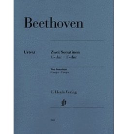 Henle Urtext Editions Beethoven - 2 Sonatinas for Piano in F Major and G Major Anh. 5