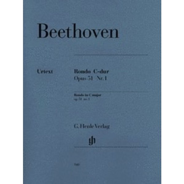 Henle Urtext Editions Beethoven - Rondo in C Major Op. 51, No. 1