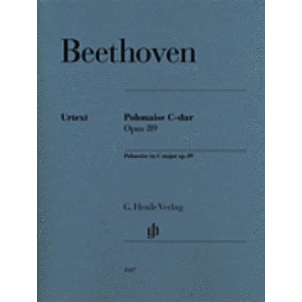 Henle Urtext Editions Beethoven - Polonaise in C Major, Op. 89