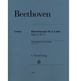 Henle Urtext Editions Beethoven - Piano Sonata No. 2 in A Major Op. 2, No. 2