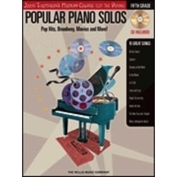 Willis Music Company Popular Piano Solos - Grade 5 - Book/CD Pack