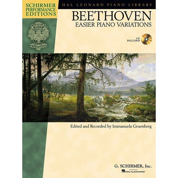 Schirmer Ludwig van Beethoven - Easier Piano Variations
