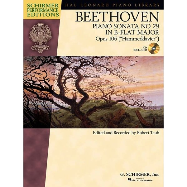 Schirmer Beethoven: Sonata No. 29 in B-flat Major, Opus 106 (Hammerklavier)