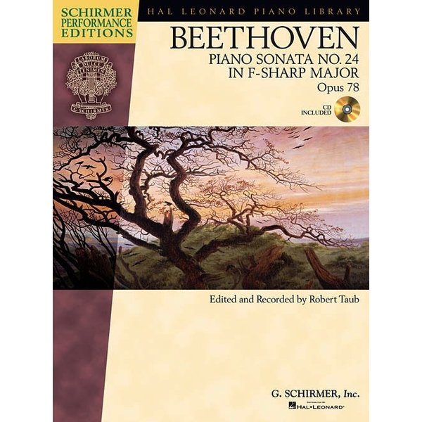Schirmer Beethoven: Sonata No. 24 in F-sharp Major, Opus 78
