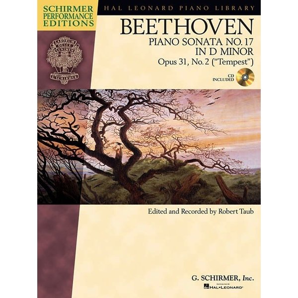 Schirmer Beethoven: Sonata No. 17 in D Minor, Op. 31, No. 2 (Tempest)