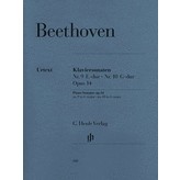 Henle Urtext Editions Beethoven - Piano Sonatas No. 9 in E Major Op. 14 and No. 10 in G Major Op. 14