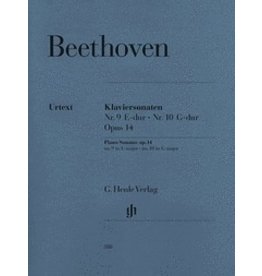 Henle Urtext Editions Beethoven - Piano Sonatas No. 9 in E Major Op. 14 and No. 10 in G Major Op. 14