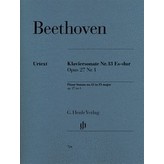Henle Urtext Editions Beethoven - Piano Sonata No. 13 in E Flat Major Op. 27, No. 1