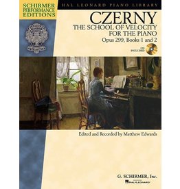 Schirmer Carl Czerny - The School of Velocity for the Piano, Opus 299, Books 1 and 2